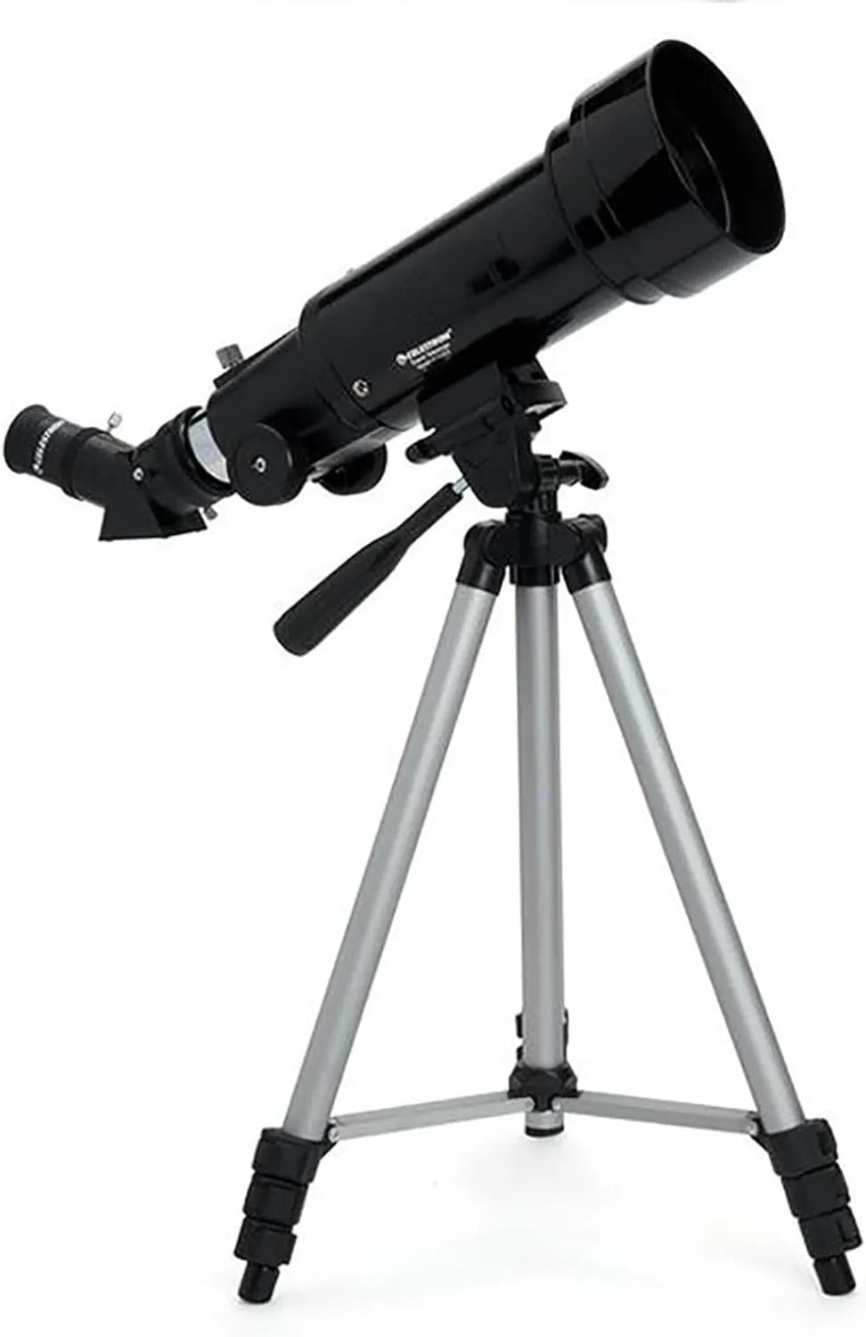 Astronomisches Refraktor-Teleskop für Mond, Planeten und terrestrische Beobachtung, Linsenteleskop für Himmelsbeobachtung, 400 mm Brennweite, 70 mm