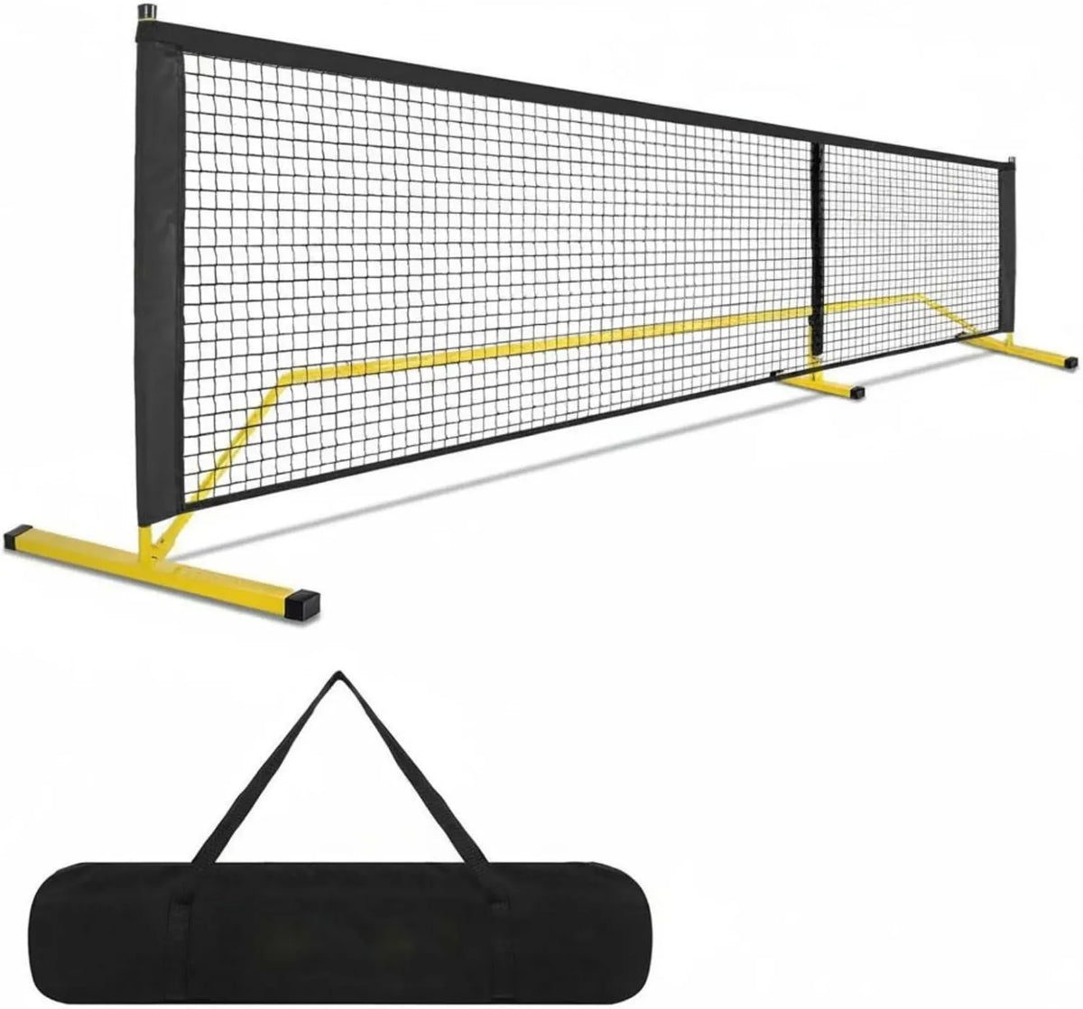 Pickleball-Netz, leicht transportierbar, für den Außenbereich; mobiles Netzsystem für Garten, Court und Training