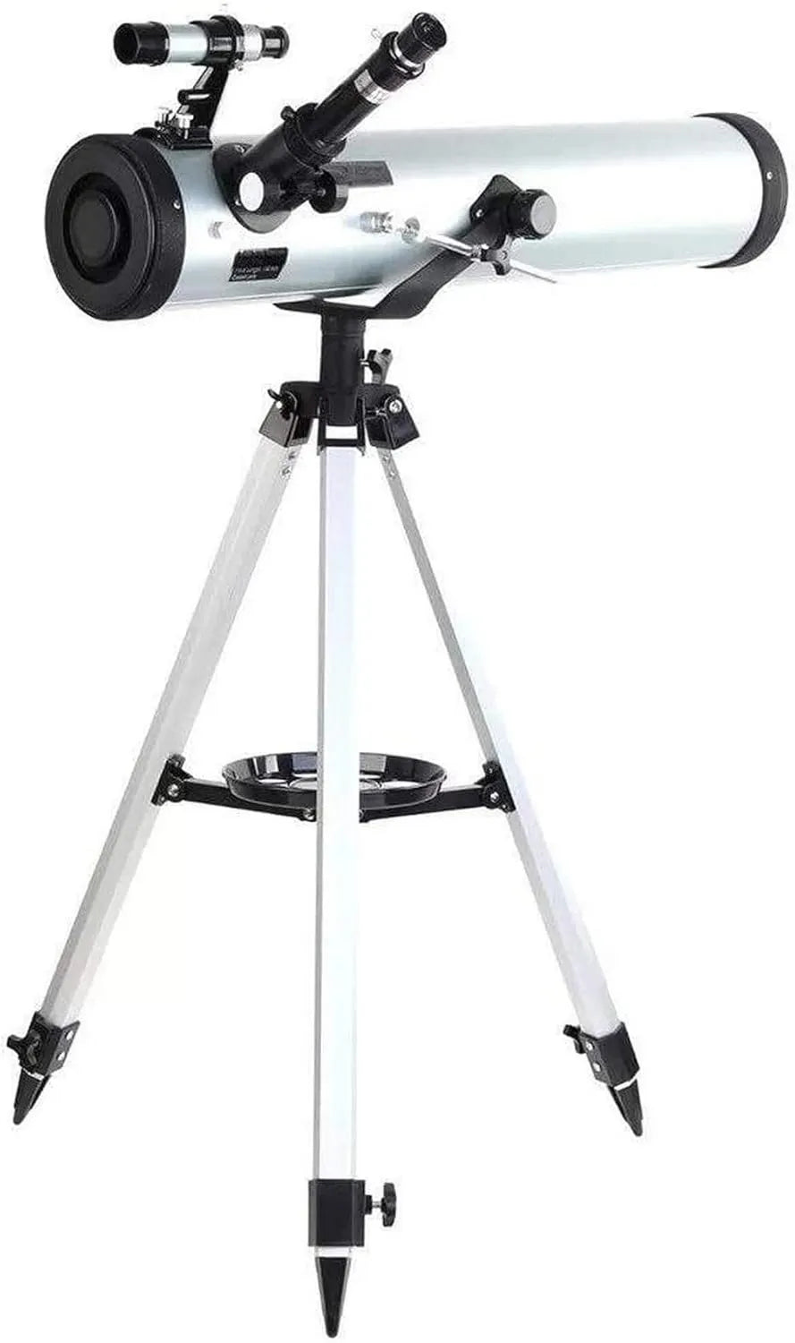 Astronomisches Reflektor-Teleskop für Beobachtung von Mond, Planeten und Deep Sky, Newton-Spiegelteleskop, mit Stativ