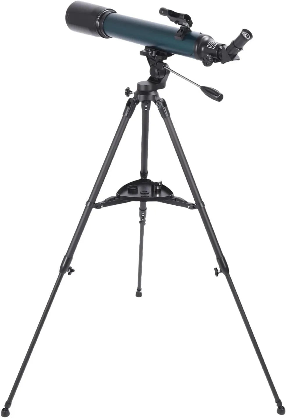 Astronomisches Refraktor-Teleskop, Linsenteleskop für Himmelsbeobachtung, 700 mm Brennweite, 80 Mm, mit Smartphone-Adapter, mit Stativ