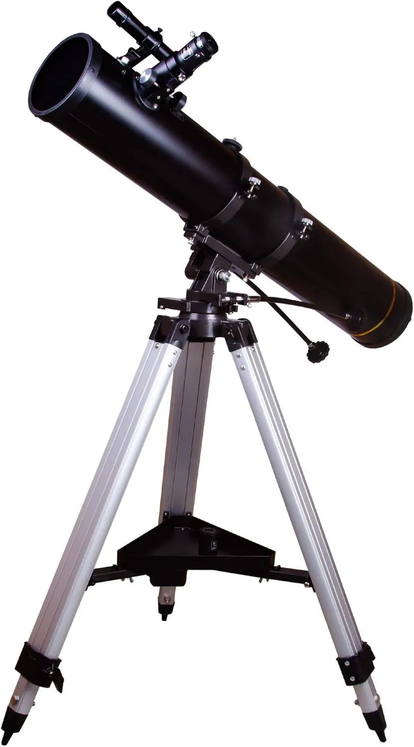 Levenhuk 110S Astronomisches Reflektor-Teleskop, Newton-Spiegelteleskop, 114 mm, für Beobachtung von Mond, Planeten und Deep Sky