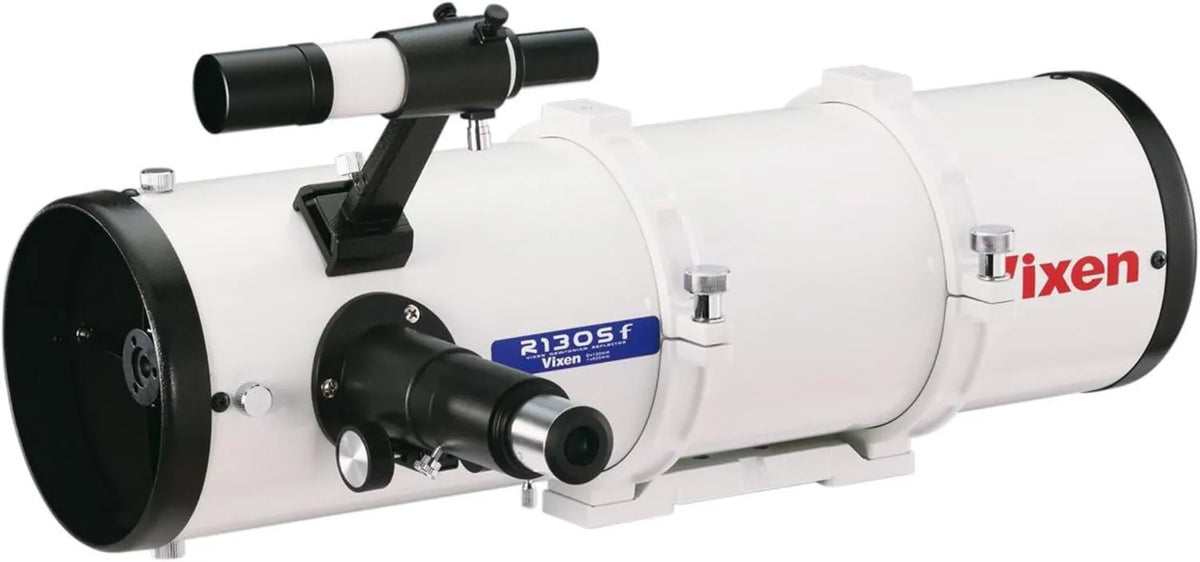 Vixen R130Sf Astronomisches Reflektor-Teleskop, Newton-Spiegelteleskop, 130/650, für Beobachtung von Mond, Planeten und Deep Sky