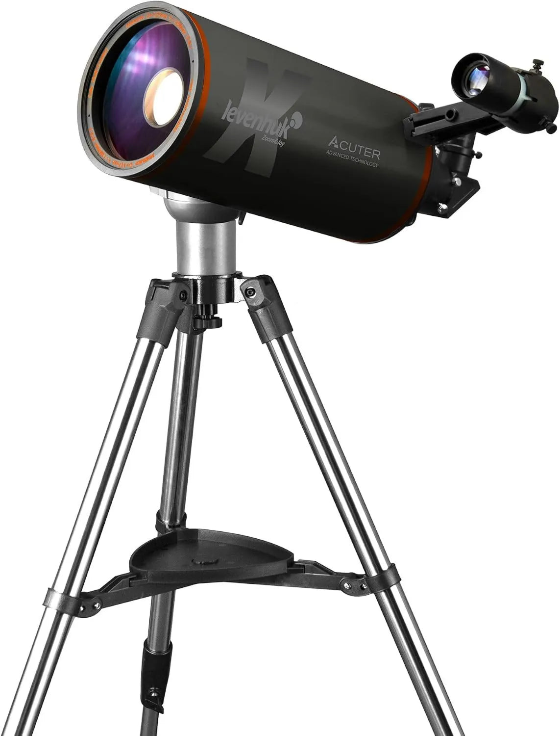 Levenhuk Kelvin MAK127 AZ GoTo Maksutov-Teleskop, kompaktes Katadioptrik-Teleskop, 127/1359, mit WLAN, für Beobachtung von Mond, Planeten