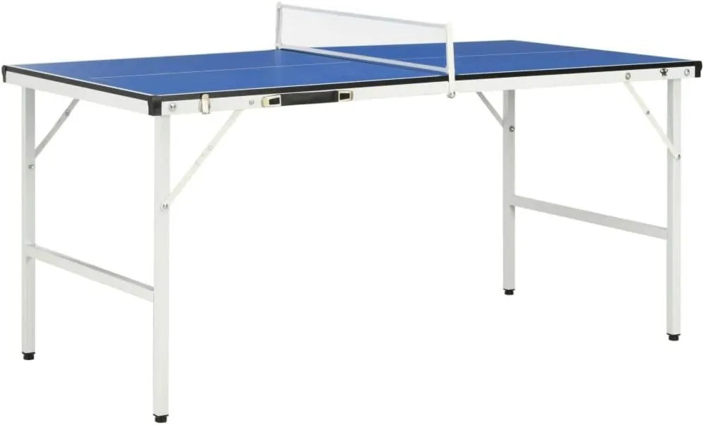 Tischtennisplatte für Training und Freizeitspiel, für den Außenbereich, mit Netz, blau, 66 cm, Tischtennistisch
