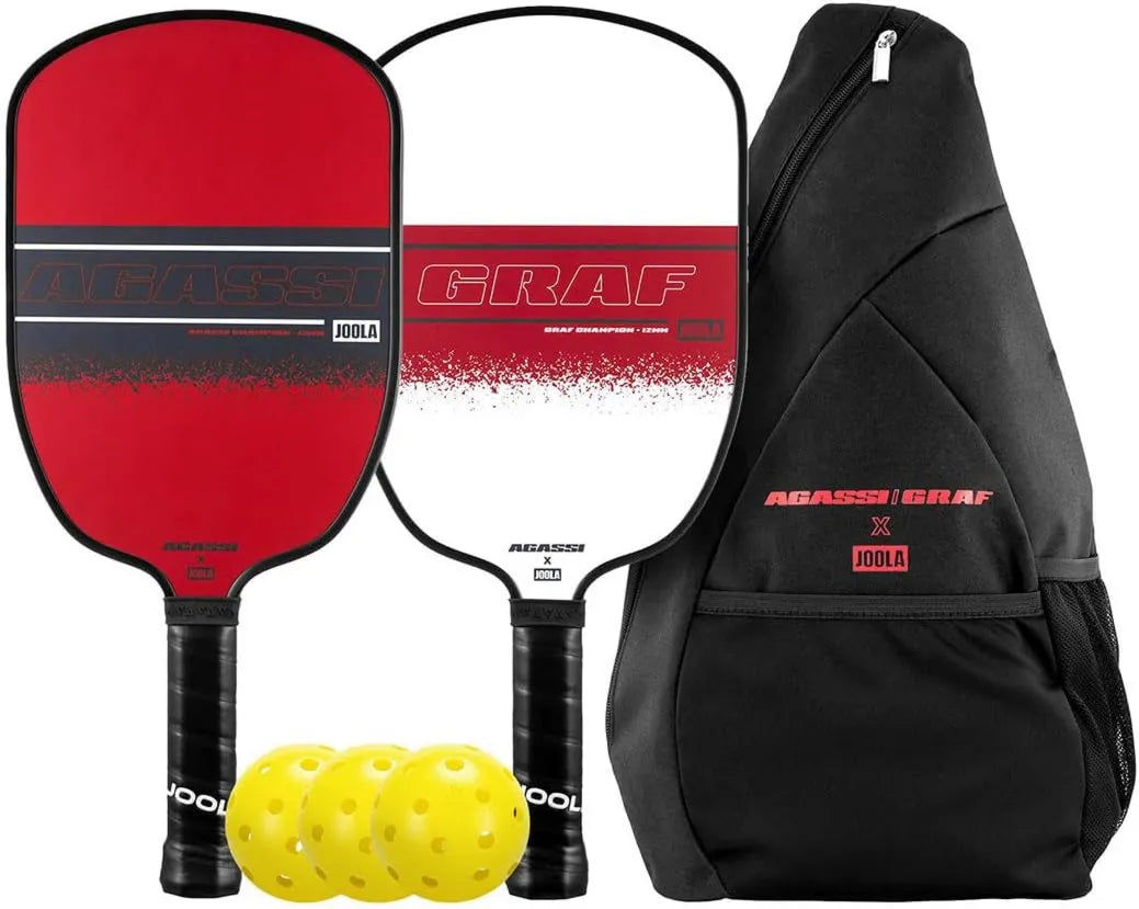 JOOLA Pickleball-Set, Pickleball-Schläger und Zubehör, für Training und Freizeitspiel