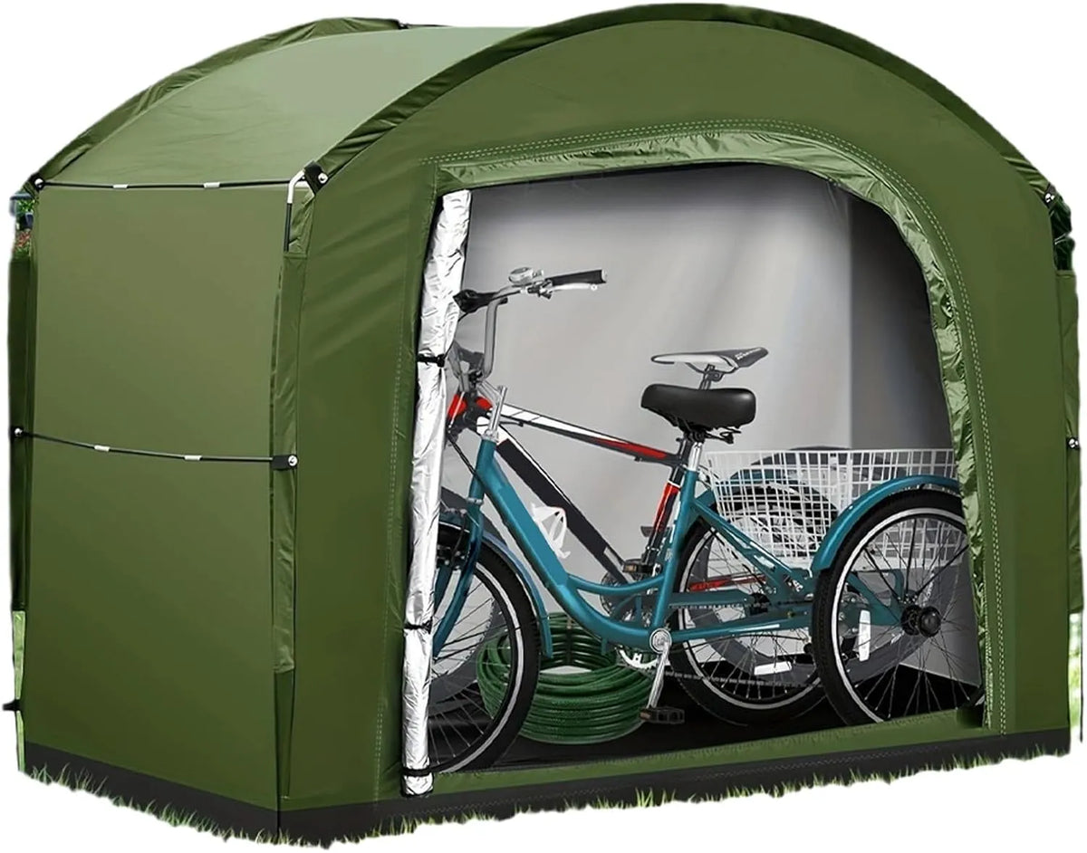 Outdoor-Aufbewahrung – mit PE-Gewebe, für Fahrräder und Zubehör