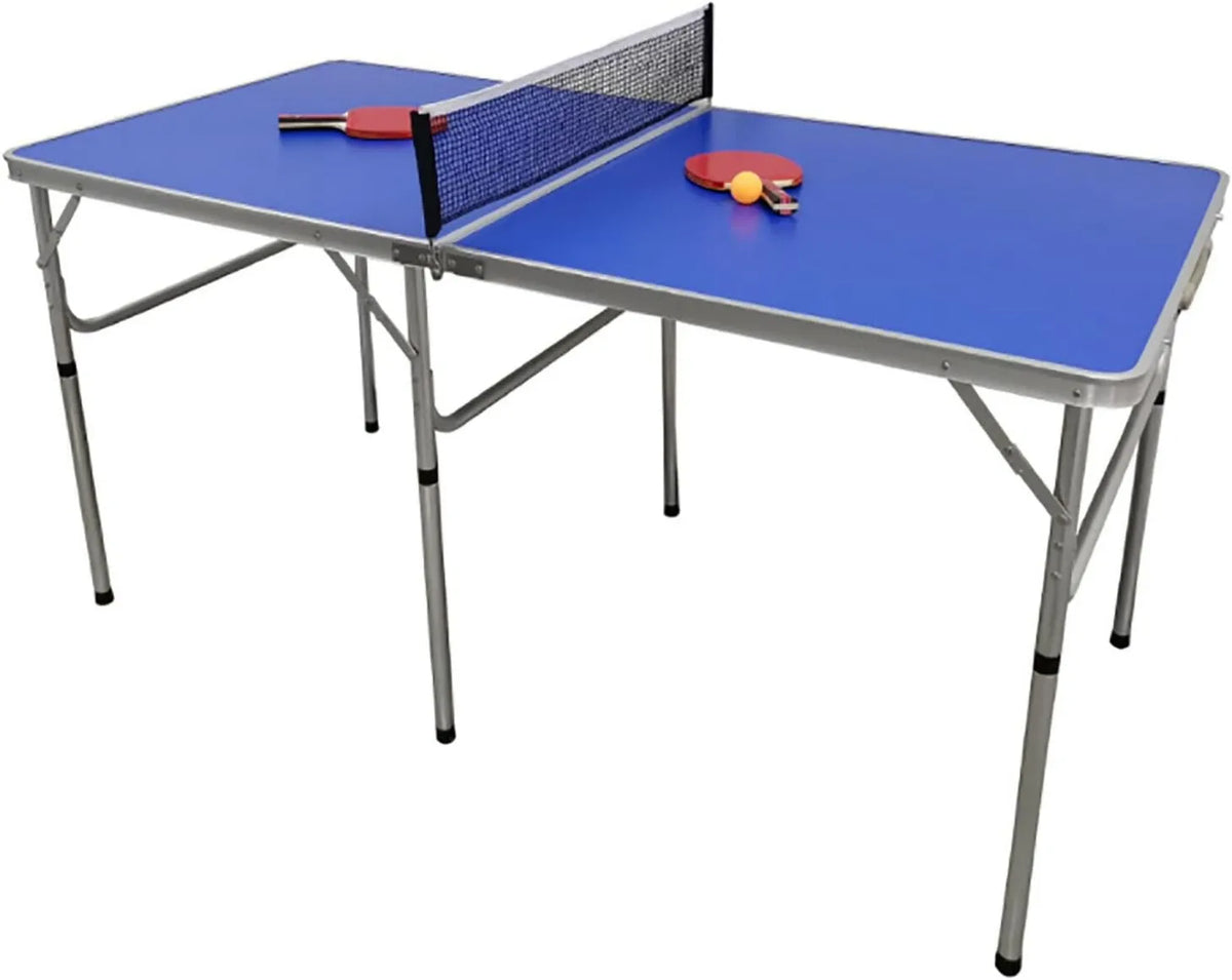 Tischtennisplatte für Training und Freizeitspiel, klappbare Konstruktion, leicht transportierbar, für innen und außen, 76 cm, Tischtennistisch