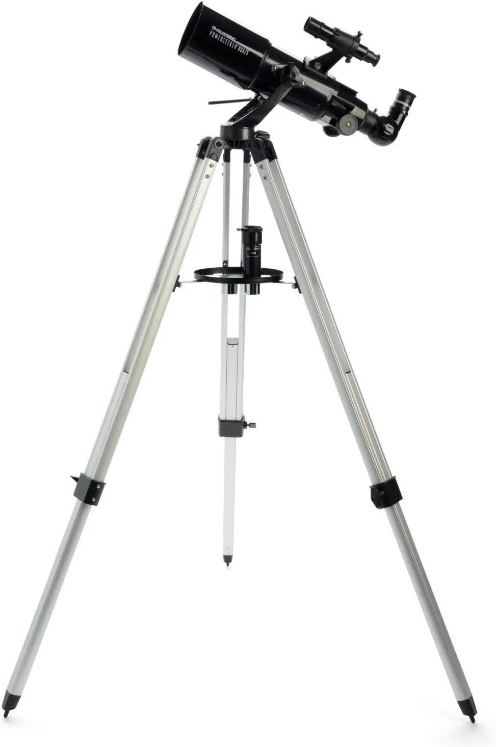 Celestron PowerSeeker 80AZS Astronomisches Refraktor-Teleskop, Linsenteleskop für Himmelsbeobachtung für Mond, Planeten und terrestrische Beobachtung