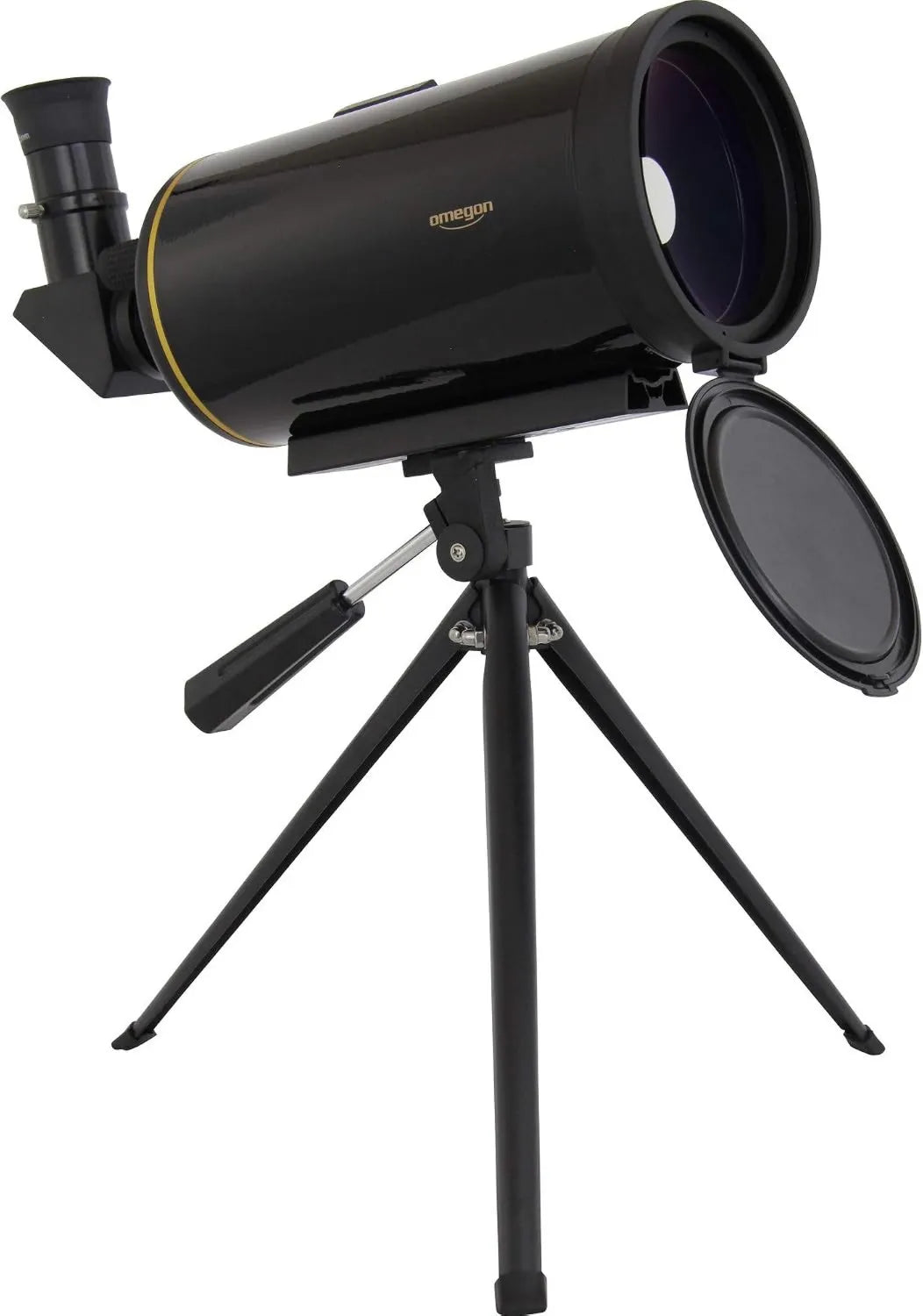 Omegon MightyMak 90 Maksutov-Teleskop, kompaktes Katadioptrik-Teleskop für Beobachtung von Mond, Planeten