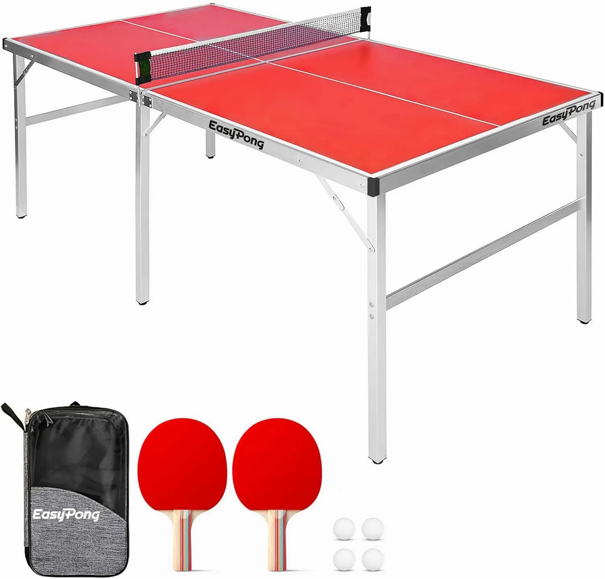 Tischtennis-Zubehör, Pingpong-Trainingsausrüstung, für Training und Freizeitspiel, EasyPong