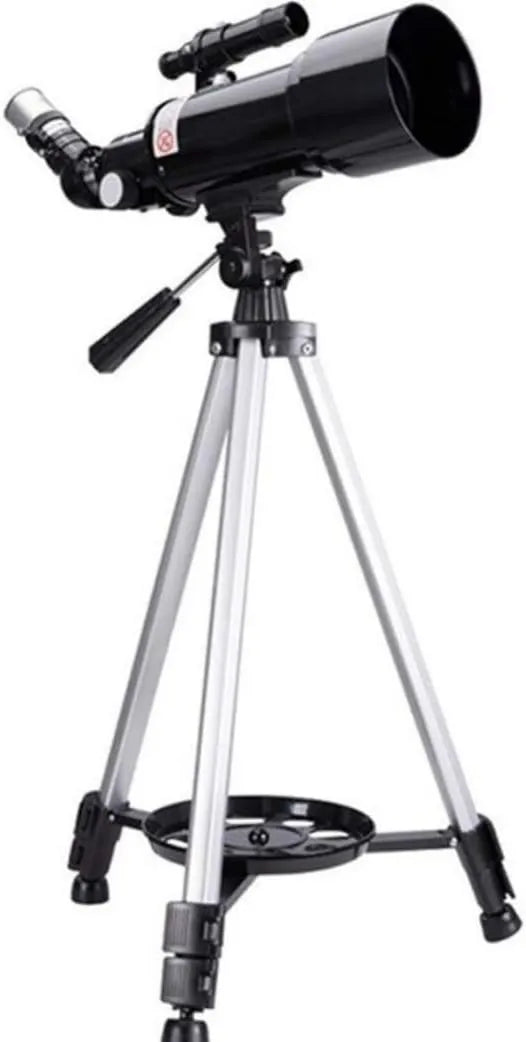Astronomisches Teleskop, mit Stativ, mit mehrfachvergüteter Optik, Beobachtungsfernrohr für Einsteiger und Erwachsene für Beobachtung von Mond