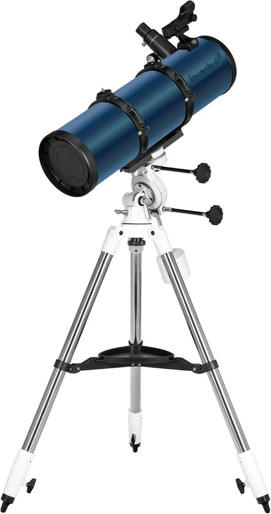 Levenhuk Astronomisches Reflektor-Teleskop für Beobachtung von Mond, Planeten und Deep Sky, Newton-Spiegelteleskop