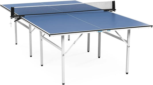 Tischtennisplatte, Tischtennistisch, für den Innenbereich, blau, 60KG, für Training und Freizeitspiel
