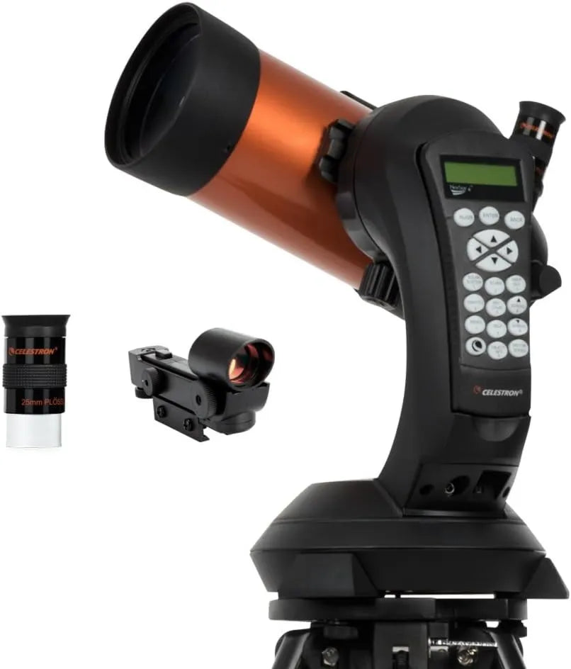 Celestron NexStar 4SE Computerised Maksutov-Teleskop, kompaktes Katadioptrik-Teleskop für Beobachtung von Mond, Planeten