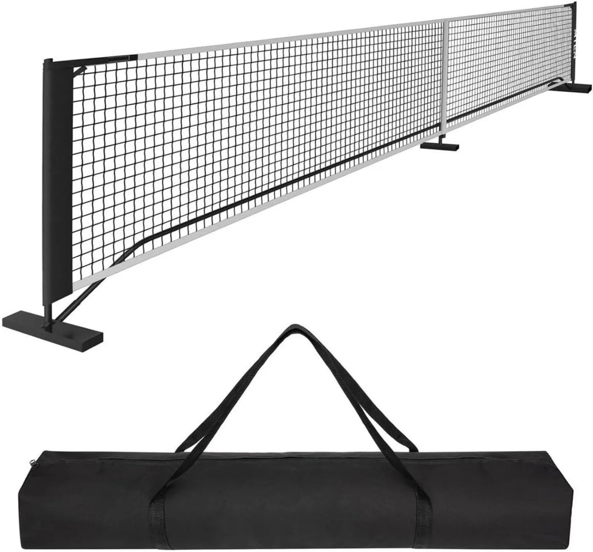 Pickleball-Netz, mobiles Netzsystem, leicht transportierbar, 50 cm, für Garten, Court und Training