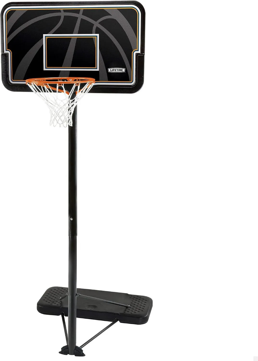 Lifetime Basketballkorb mit Ständer, mobile Basketballanlage, höhenverstellbar, 305 cm, für Garten, Einfahrt und Training