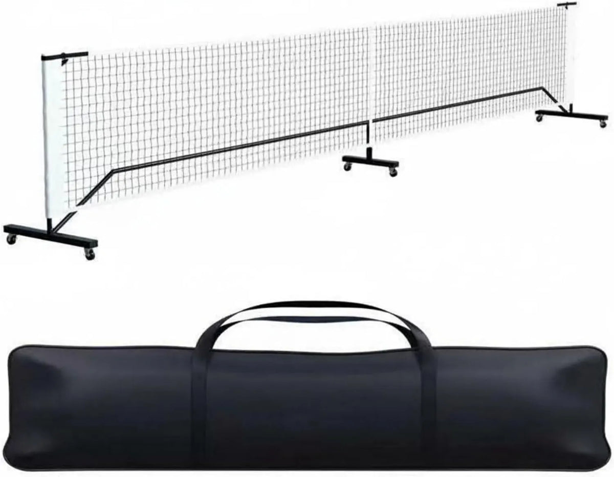 Pickleball-Netz, mobiles Netzsystem, mit Transporttasche, für Garten, Court und Training