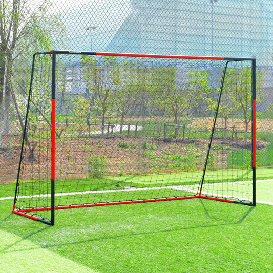 Fußballtor mit Netz, Trainingstor, für Garten, Verein und Schusstraining, KAIHAOWIN