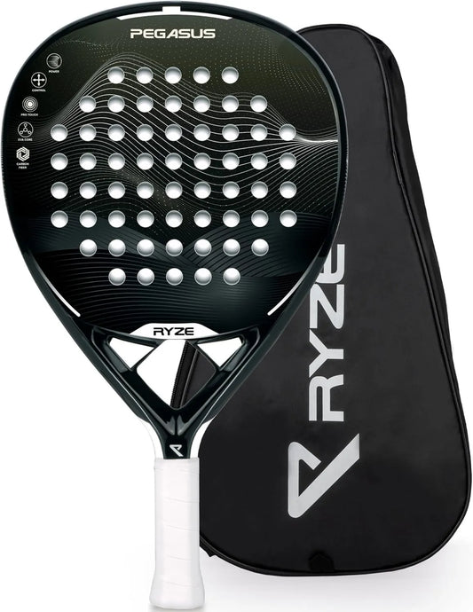 Padelschläger, aus Carbon, 360g; Padel-Racket für Training und Match
