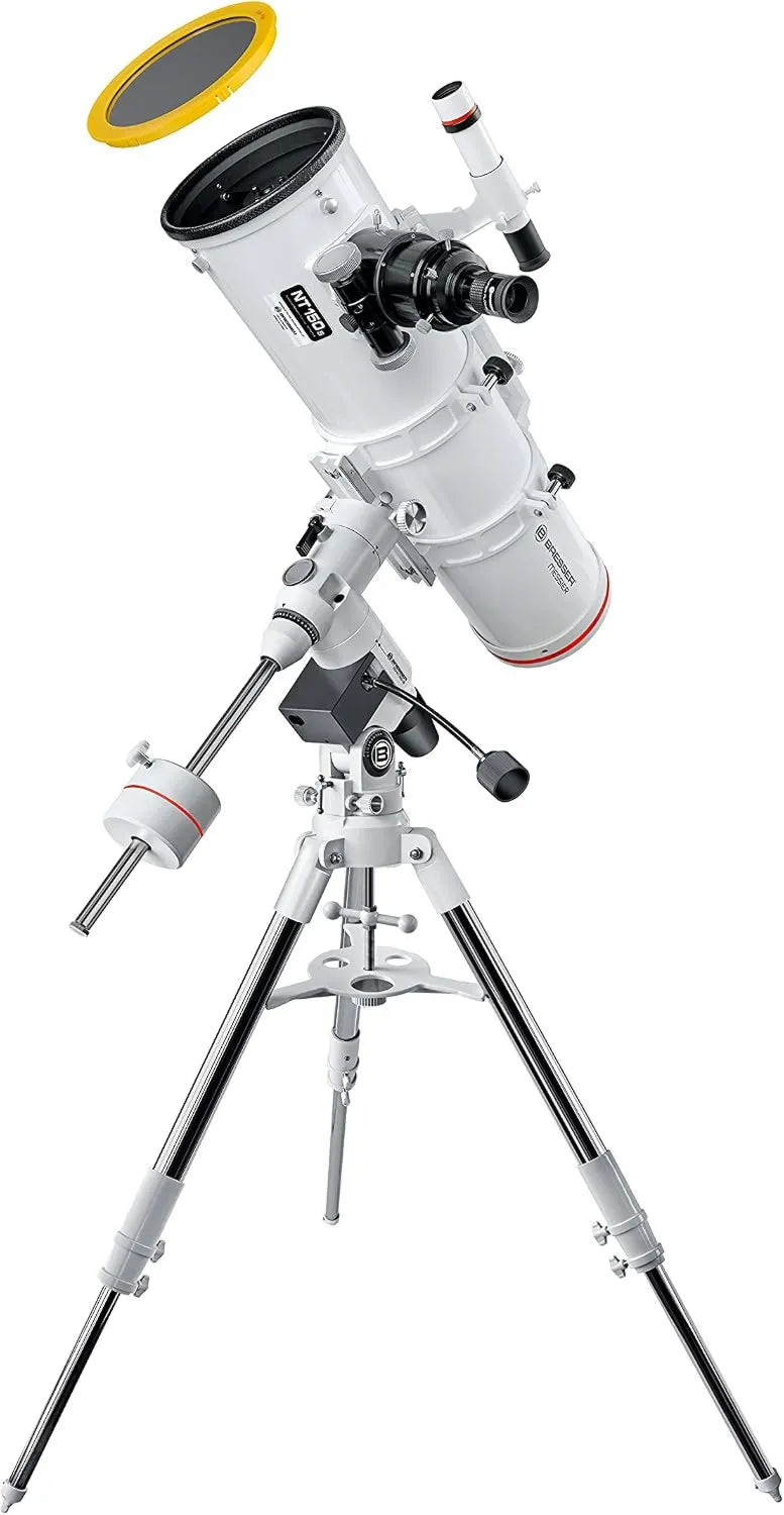 BRESSER Messier NT-150S/750 Astronomisches Reflektor-Teleskop für Beobachtung von Mond, Planeten und Deep Sky, Newton-Spiegelteleskop