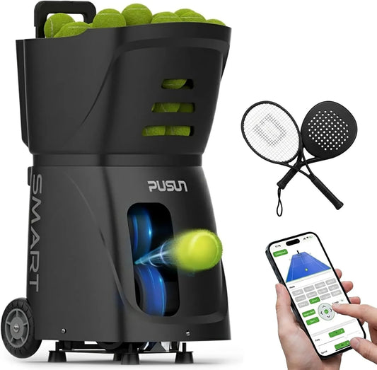 Padel-Ballmaschine, automatischer Padel-Trainer, für Solo- und Vereinstraining, PUSUN