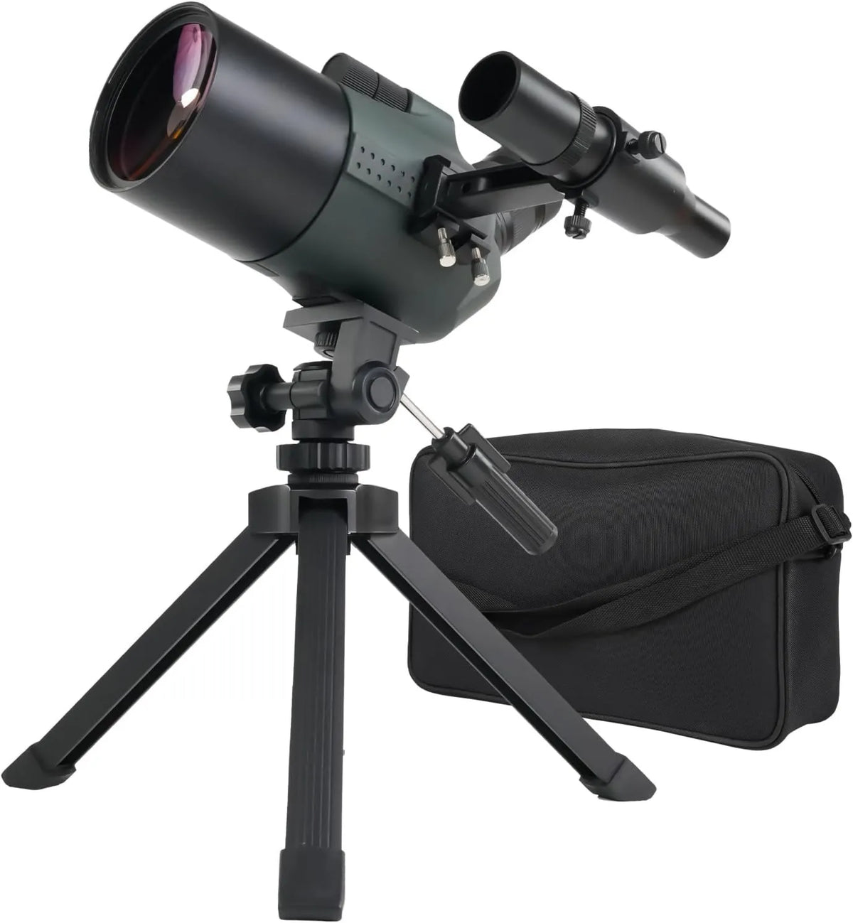 SVBONY SV41Pro Mak Spektiv mit Zoom, 28-84x Zoom, 80 mm Objektiv, mit FMC-Mehrschichtvergütung, mit Stativ, mit Sucherfernrohr, wasserdicht