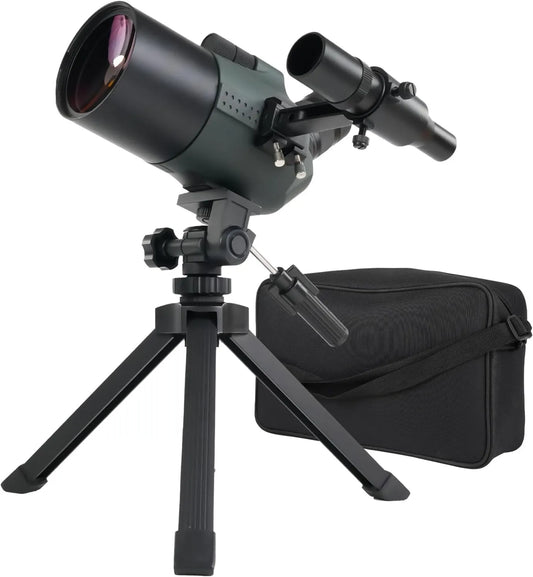 SVBONY SV41Pro Mak Spektiv mit Zoom, 28-84x Zoom, 80 mm Objektiv, mit FMC-Mehrschichtvergütung, mit Stativ, mit Sucherfernrohr, wasserdicht