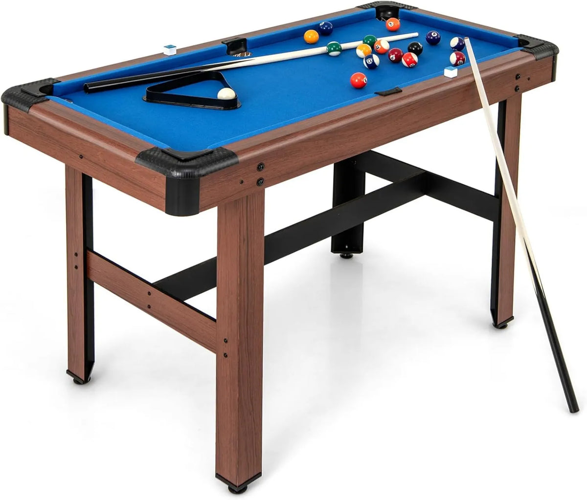 Multifunktionaler Spieltisch, Mehrfach-Spieltisch, aus Holz, für Spielzimmer und Familienfreizeit, GOPLUS