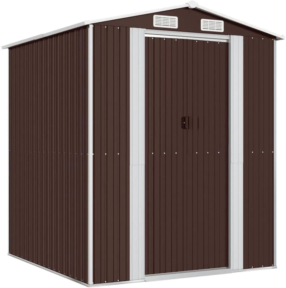 Gerätehaus, 192 x 191 x 223 cm, für Gartengeräte, Werkzeug und Außenlagerung