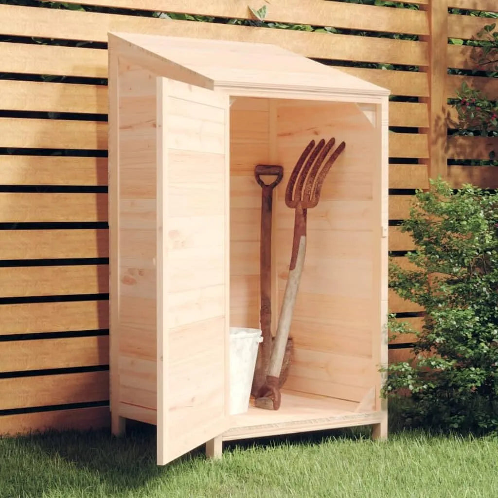 Gerätehaus – 55 x 52 x 112 cm, abschließbar, wetterfest, für Gartengeräte und Fahrräder