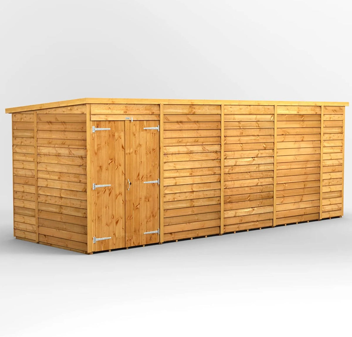 Outdoor-Aufbewahrung – aus Holz, 45,7 x 15,2 cm, mit Fenster, für Geräte und wettergeschützte Lagerung