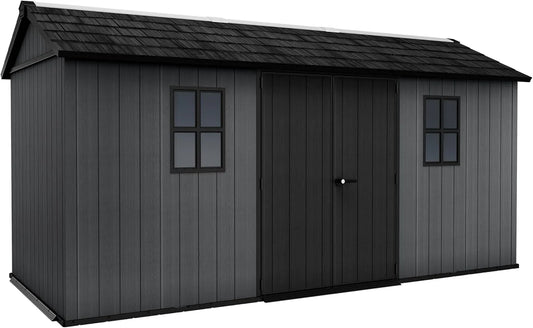 Keter Outdoor-Aufbewahrung Newton, 4,6 x 2,3 m, für Geräte und wettergeschützte Lagerung