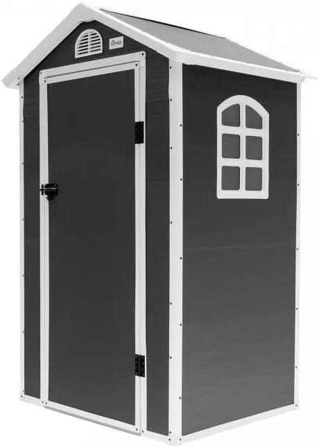 Mülltonnenbox, aus Kunststoff, wetterfest, für Gartengeräte und Fahrräder