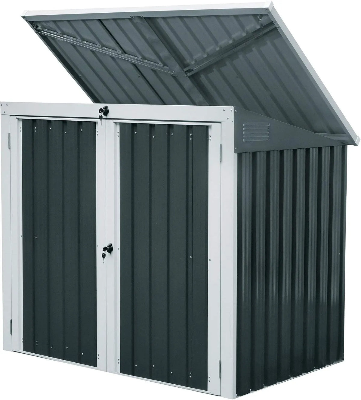 Gartenschrank – 158 x 101 x 134 cm, für Werkzeug und Gartenzubehör