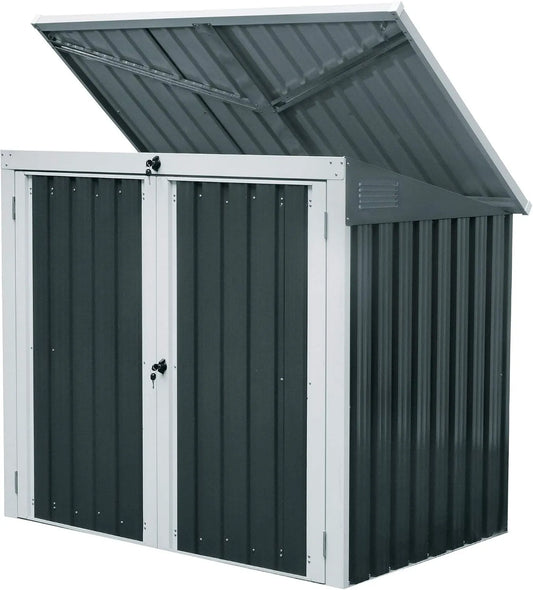 Gartenschrank – 158 x 101 x 134 cm, für Werkzeug und Gartenzubehör